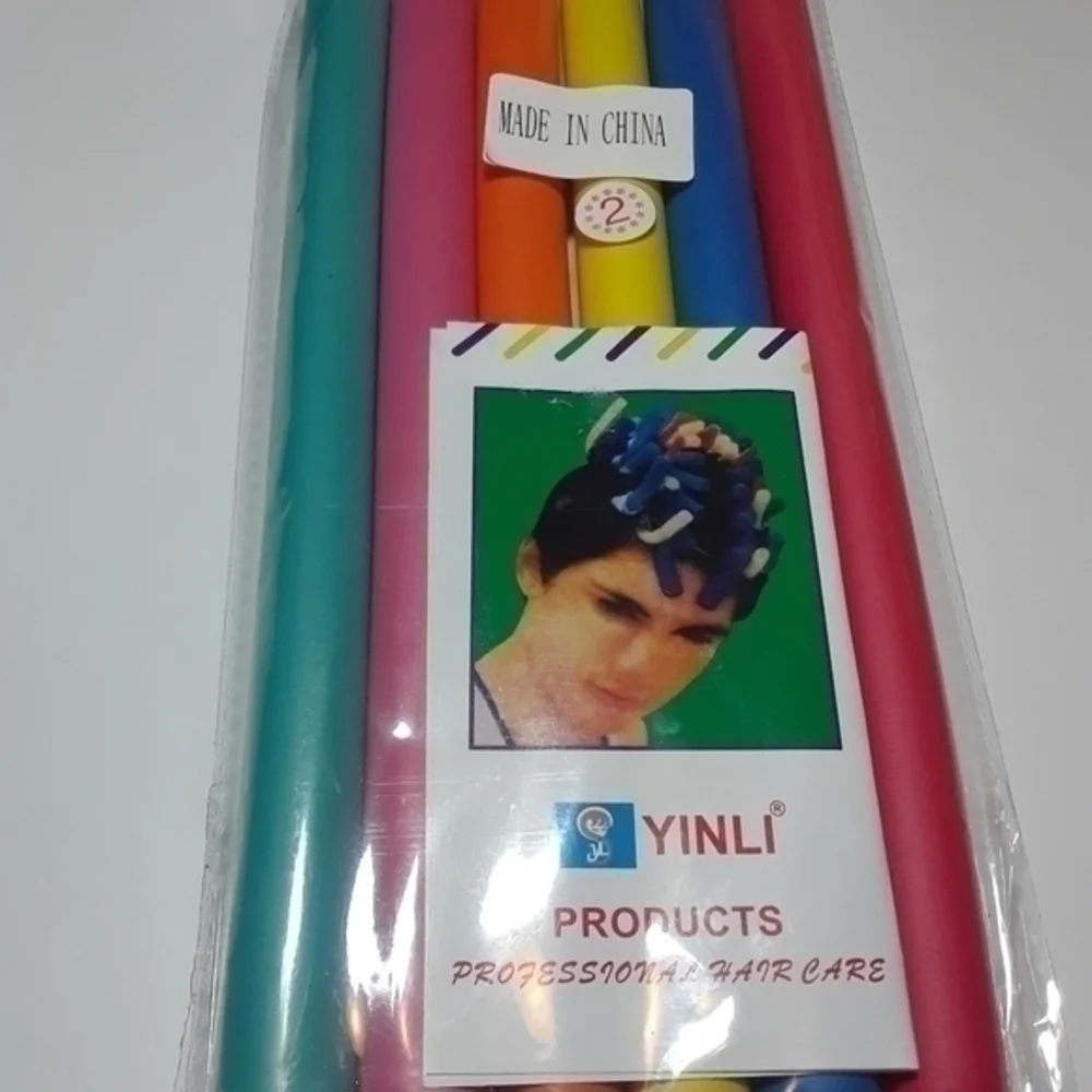 Bendy Foam Curling Rods- 6 Pack
